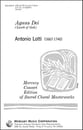 Agnus Dei SATB choral sheet music cover